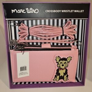Marc Tetro Crossbody Wristlet Wallet NWT NIB